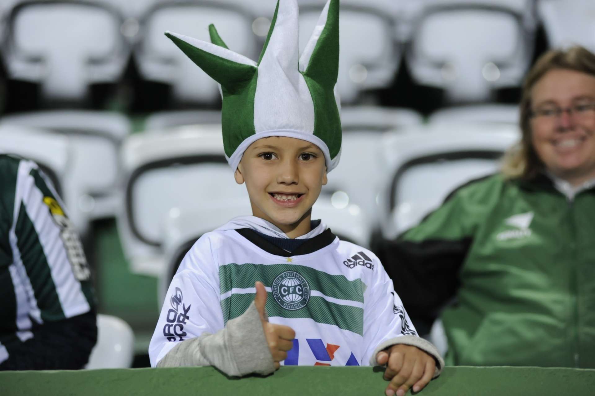 A torcida compareceu!