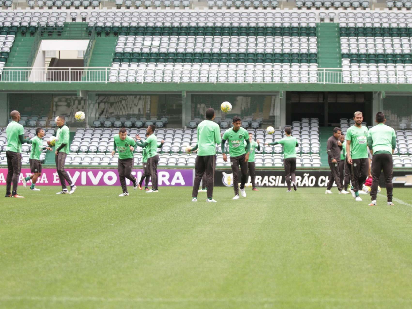 Fotos do treino aberto