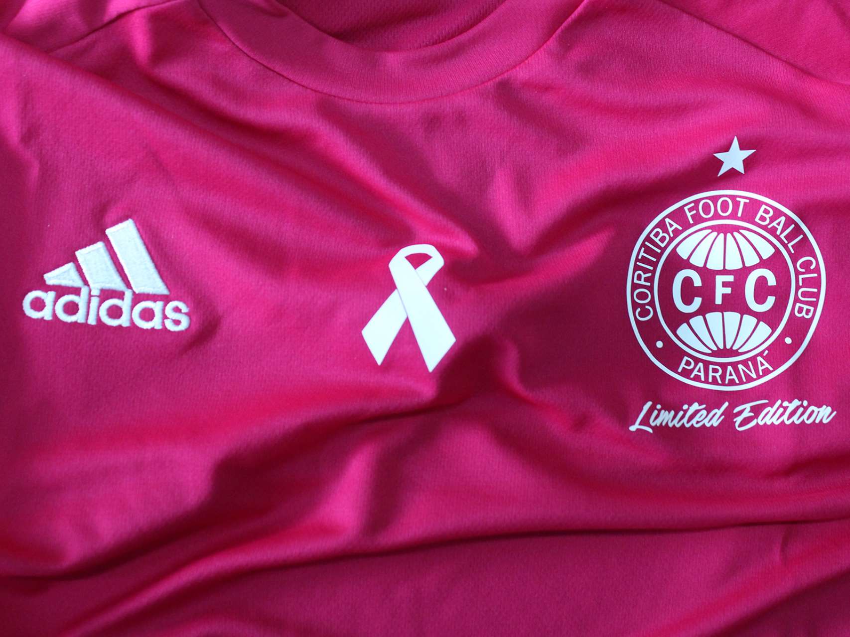 Camisa Rosa no Coritiba Experience
