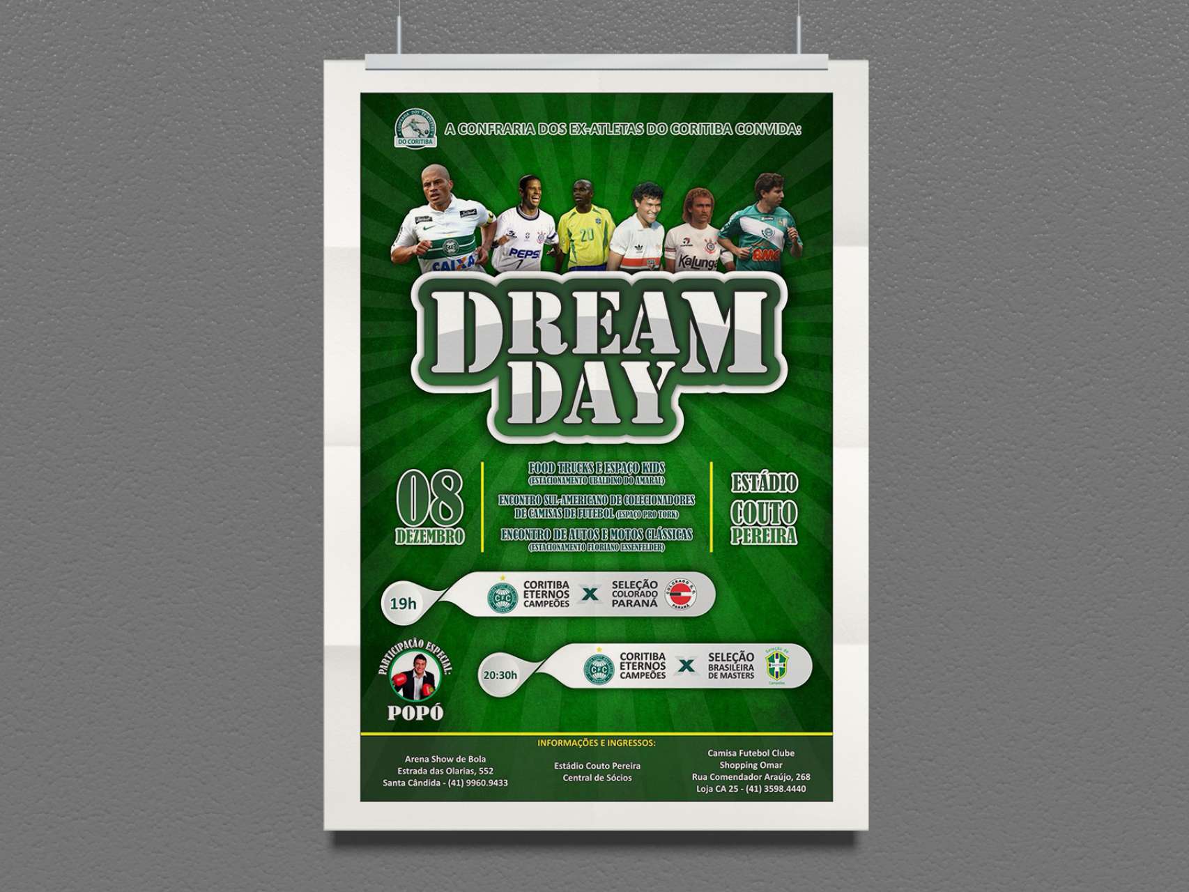 Dream Day reunir� craques de diferentes gera��es no Couto
