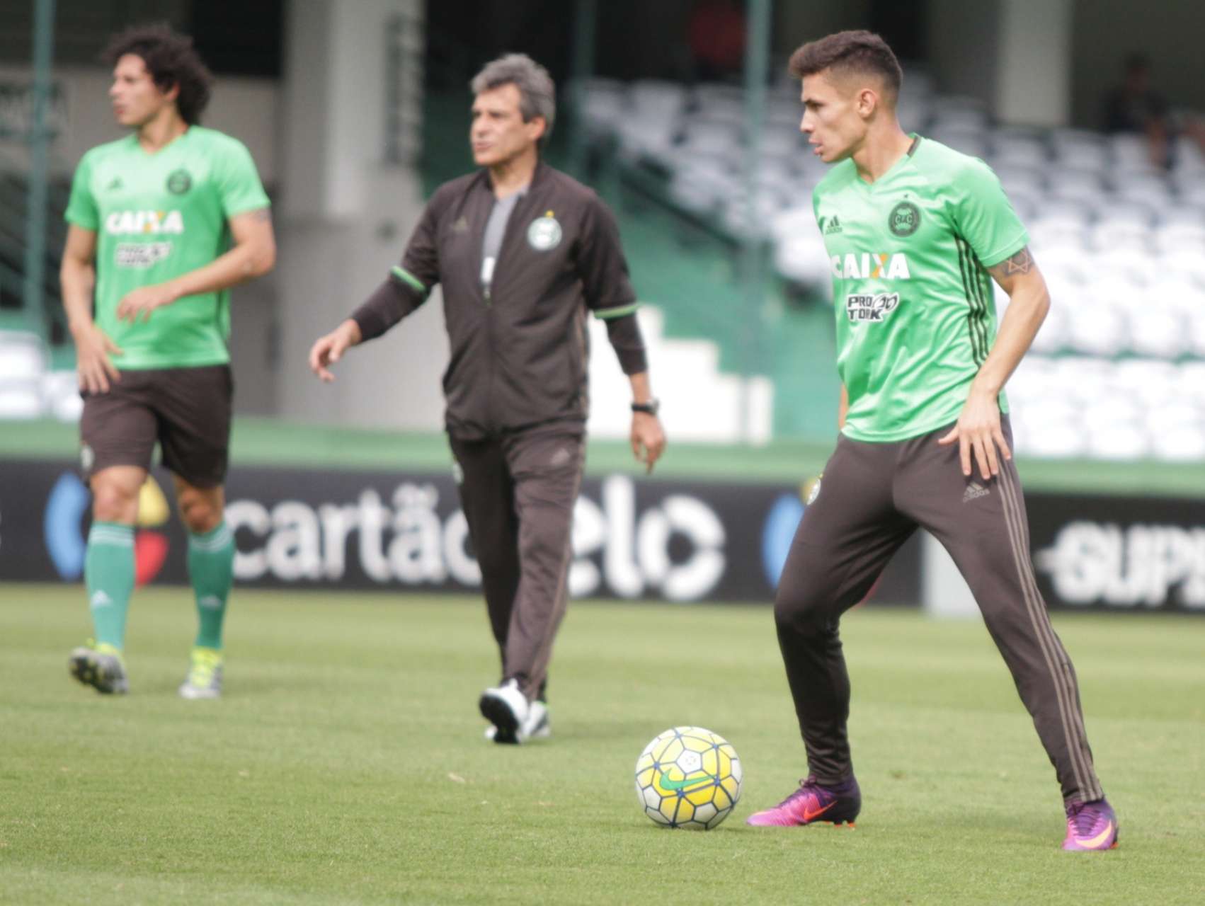 Fotos: treino no Couto