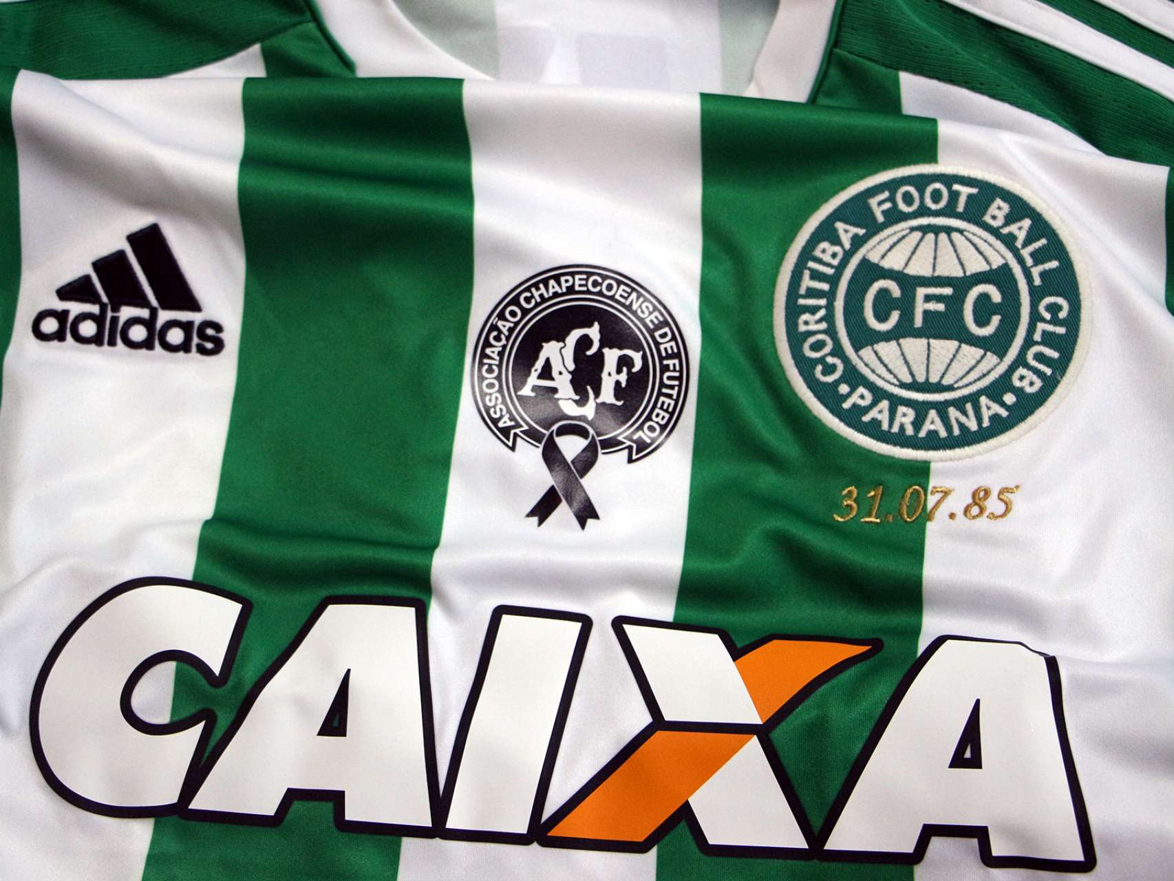 S�mbolo da Chape na jogadeira