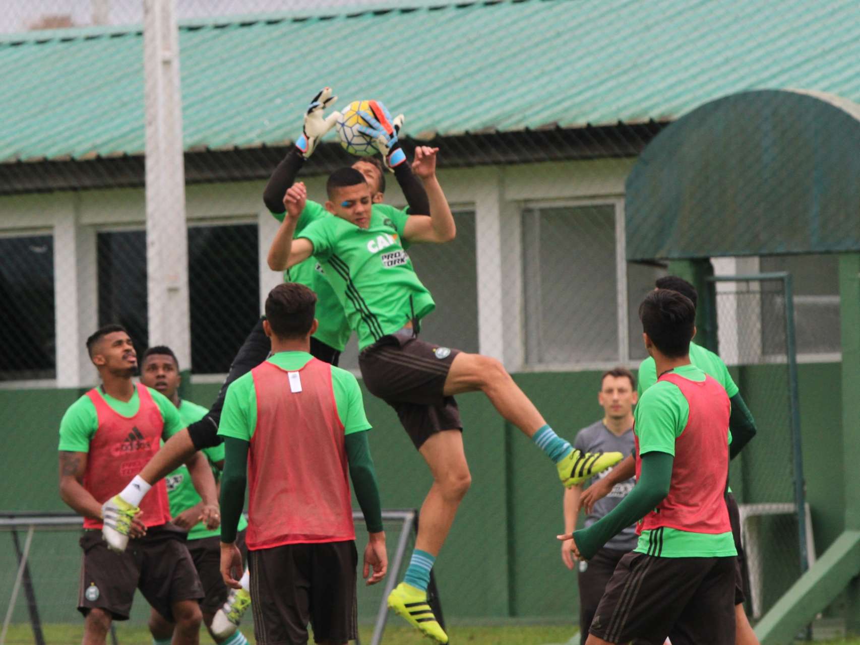 Galeria: treino no CT