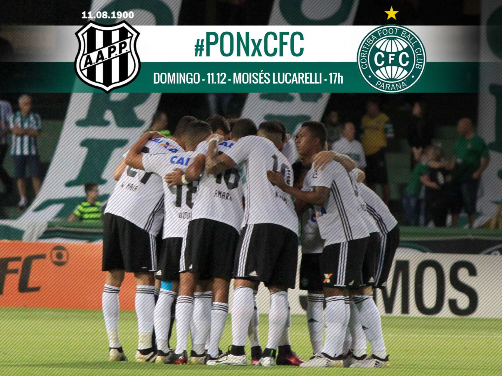 Pr�-jogo #PONxCFC