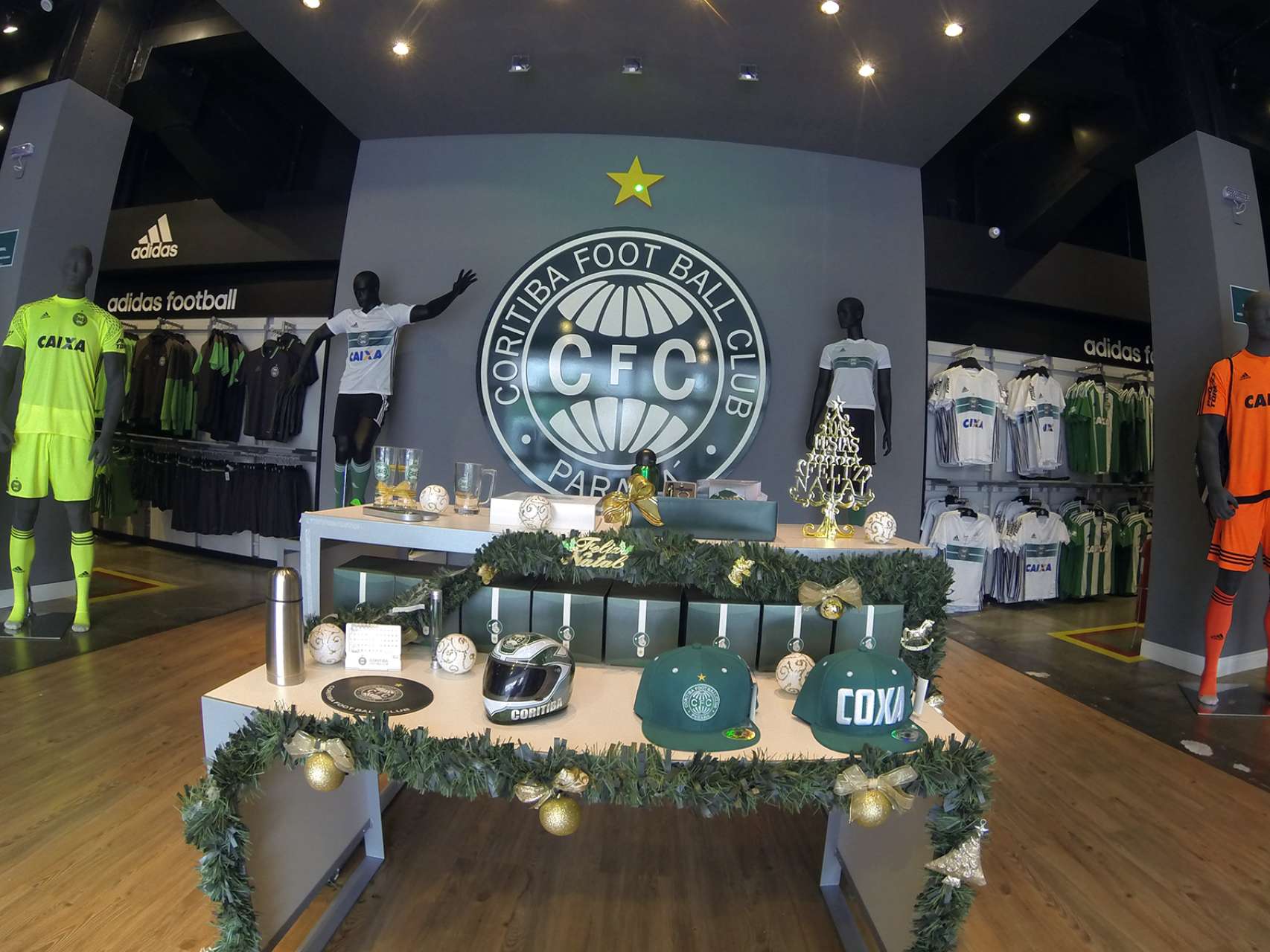 Fim de ano na Coritiba Store 