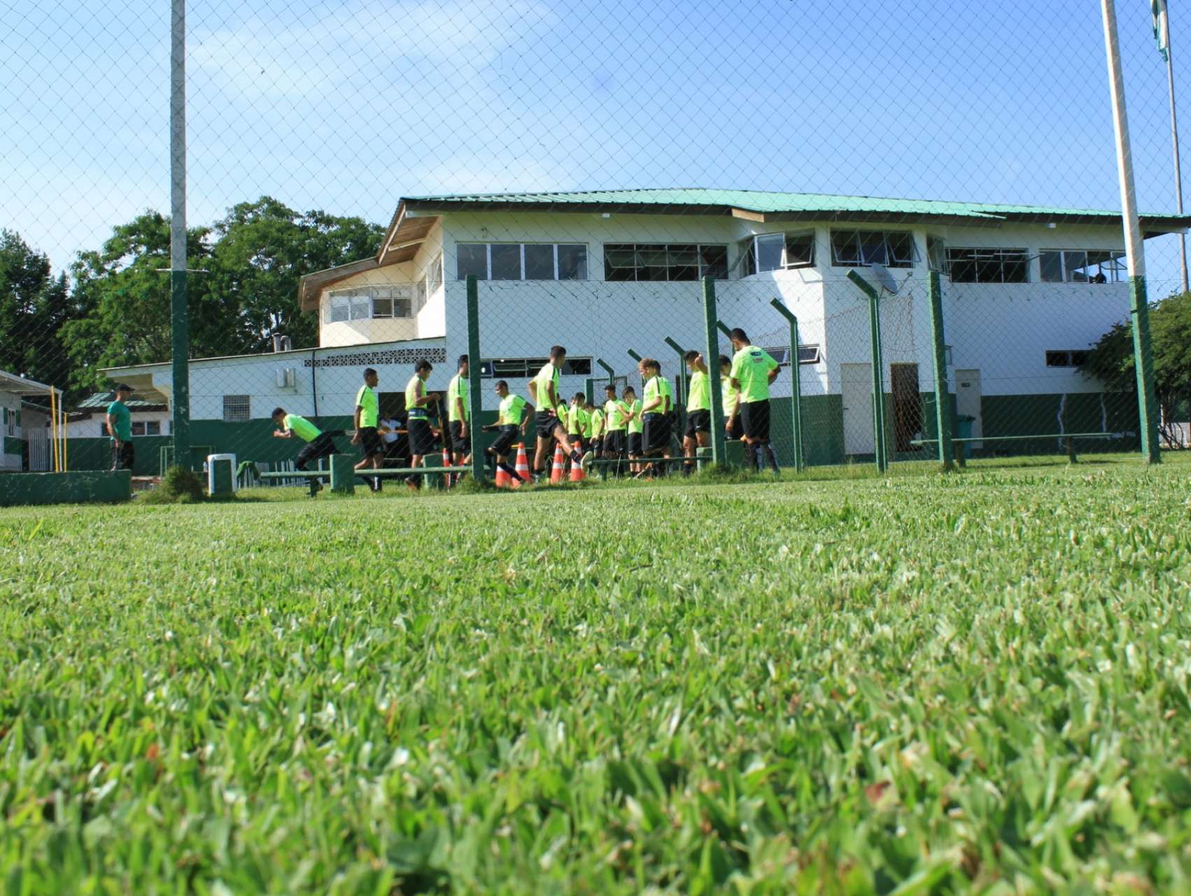 Fotos do treino Sub-20