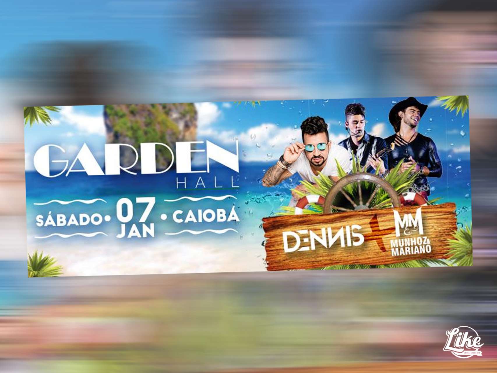 Ingressos para shows no Goleada