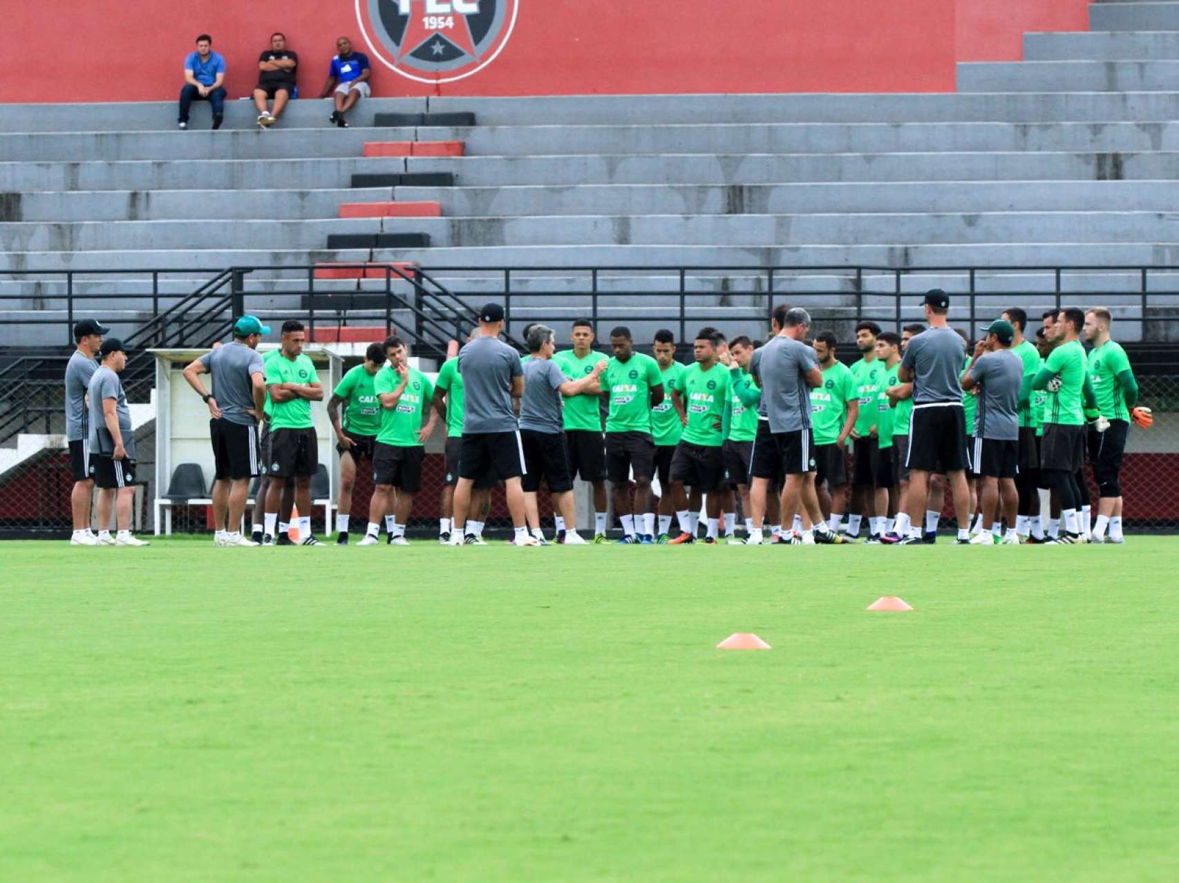 Atividades t�cnicas movimentam a tarde