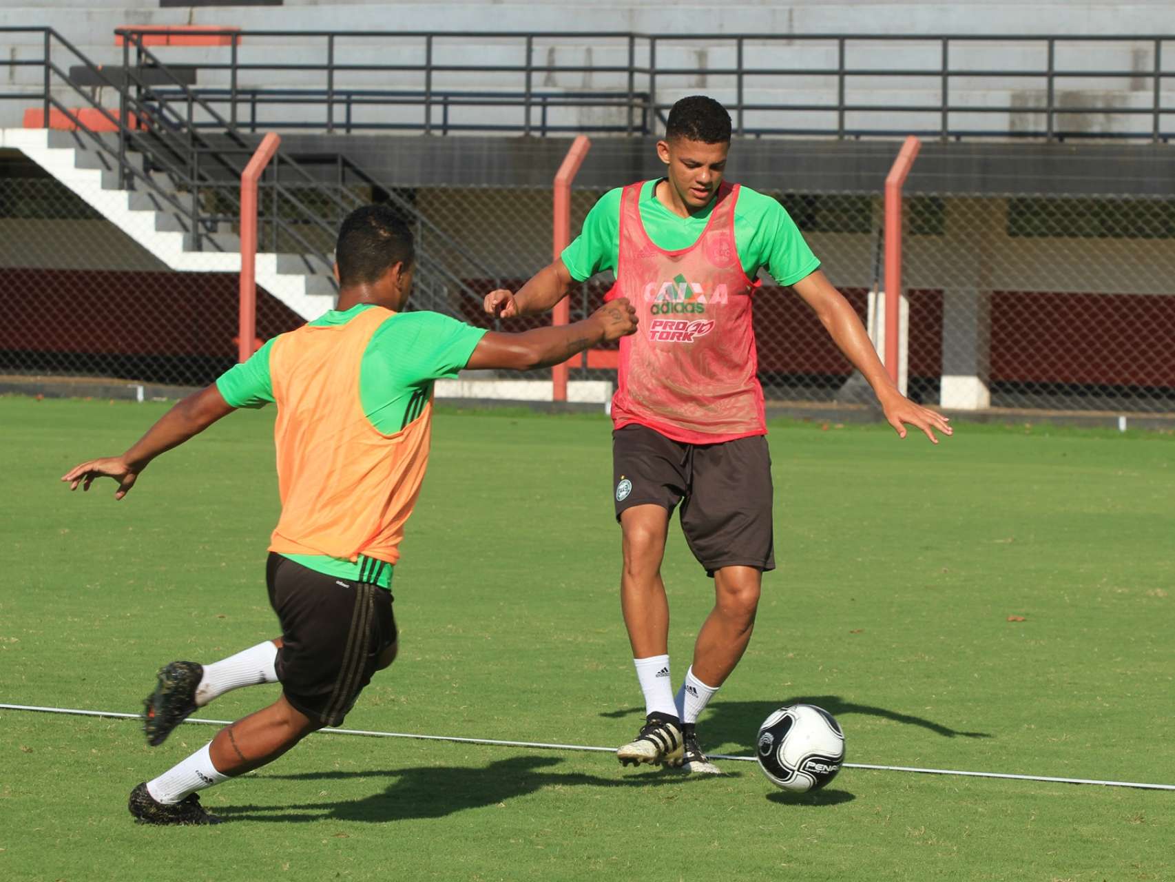 Fotos do treino t�tico
