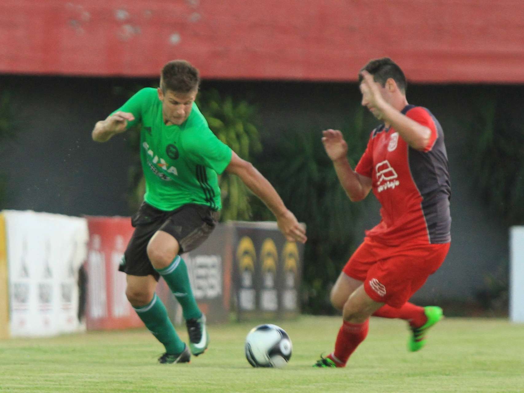 Jogo-treino em fotos