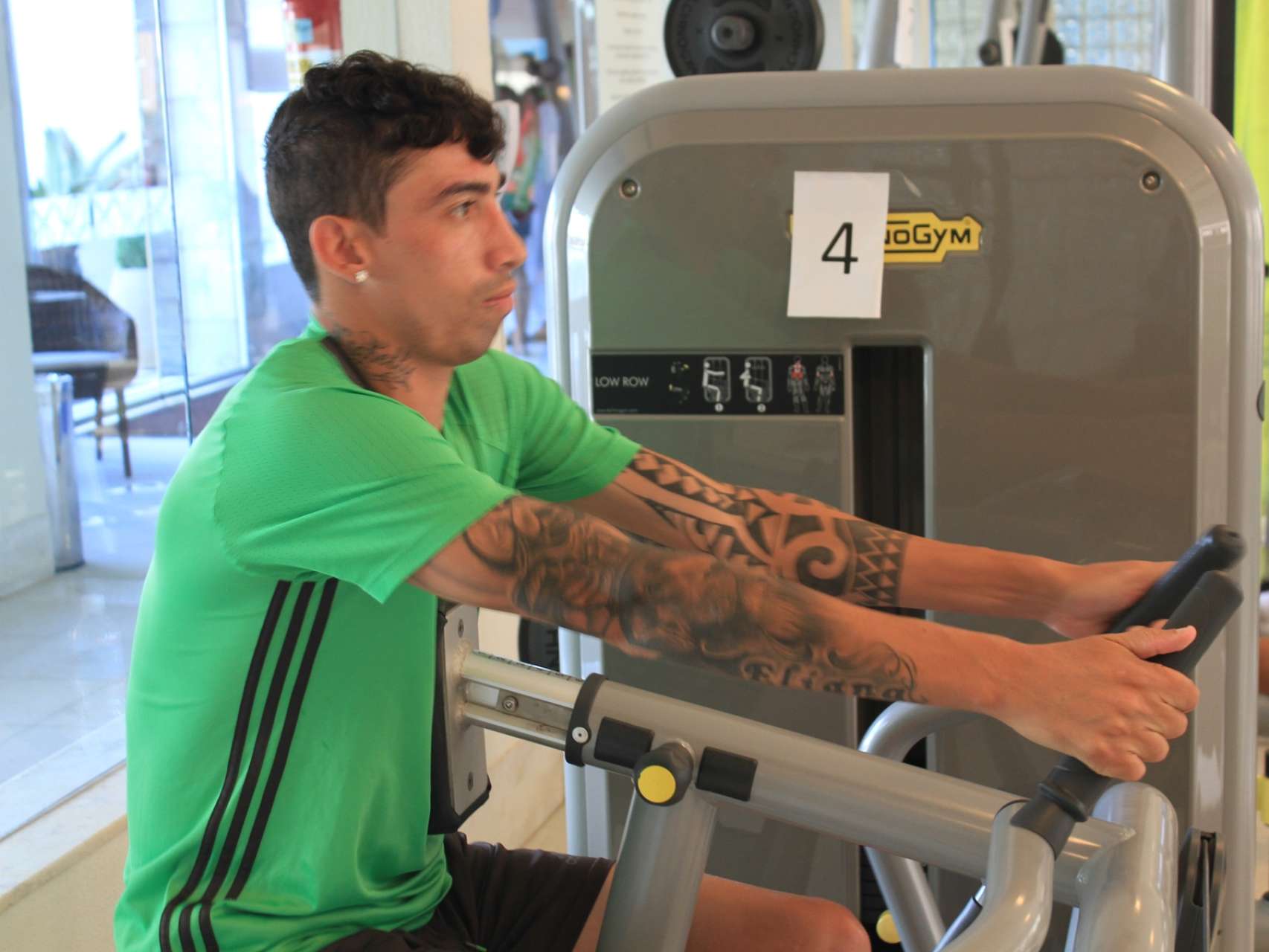 Coxa realiza �ltima sess�o de treinos no Bourbon