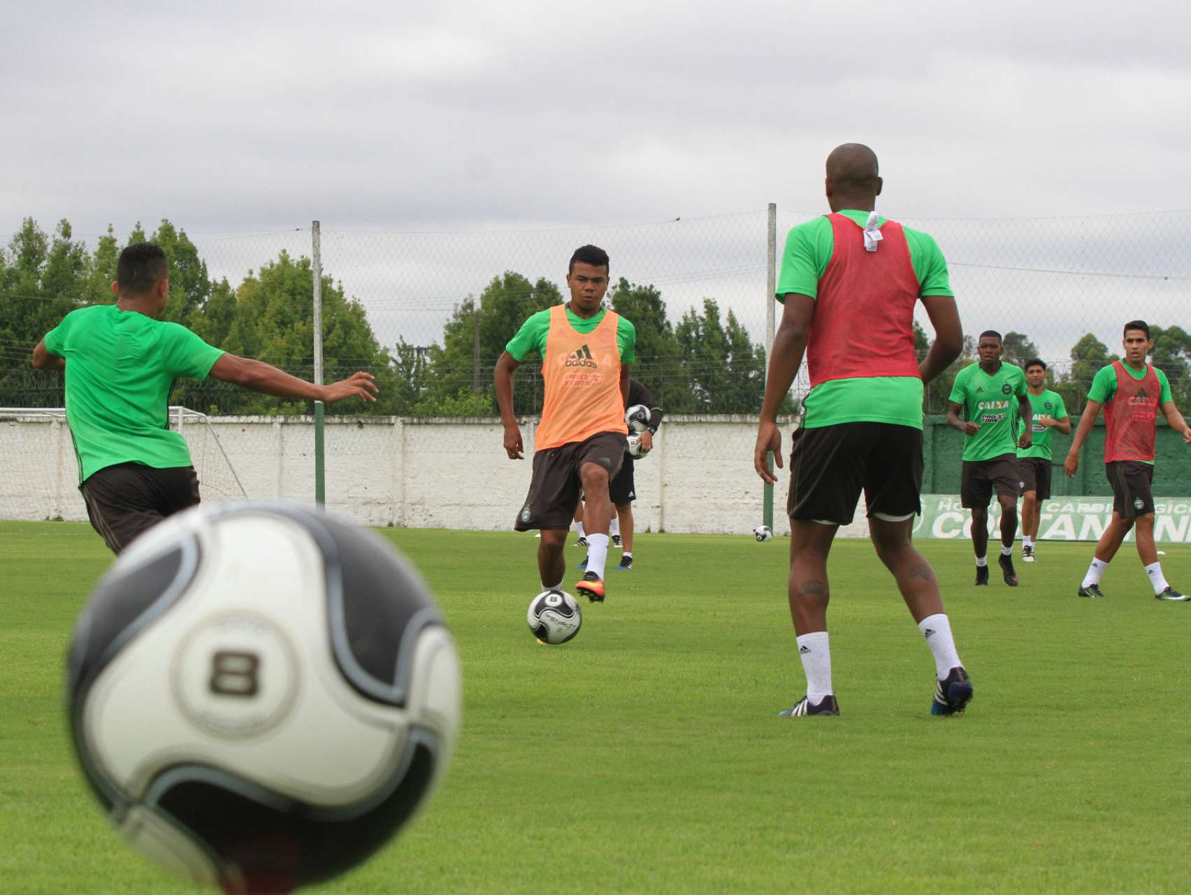 Galeria: Coxa treina cedo no CT