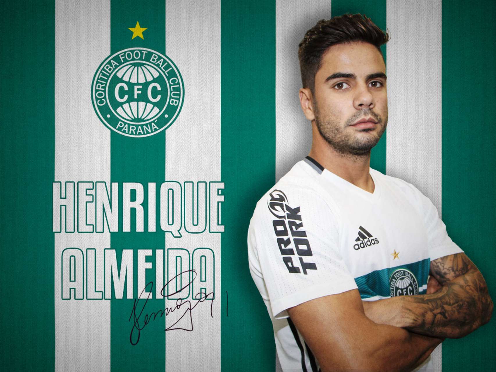 Henrique Almeida est� de volta