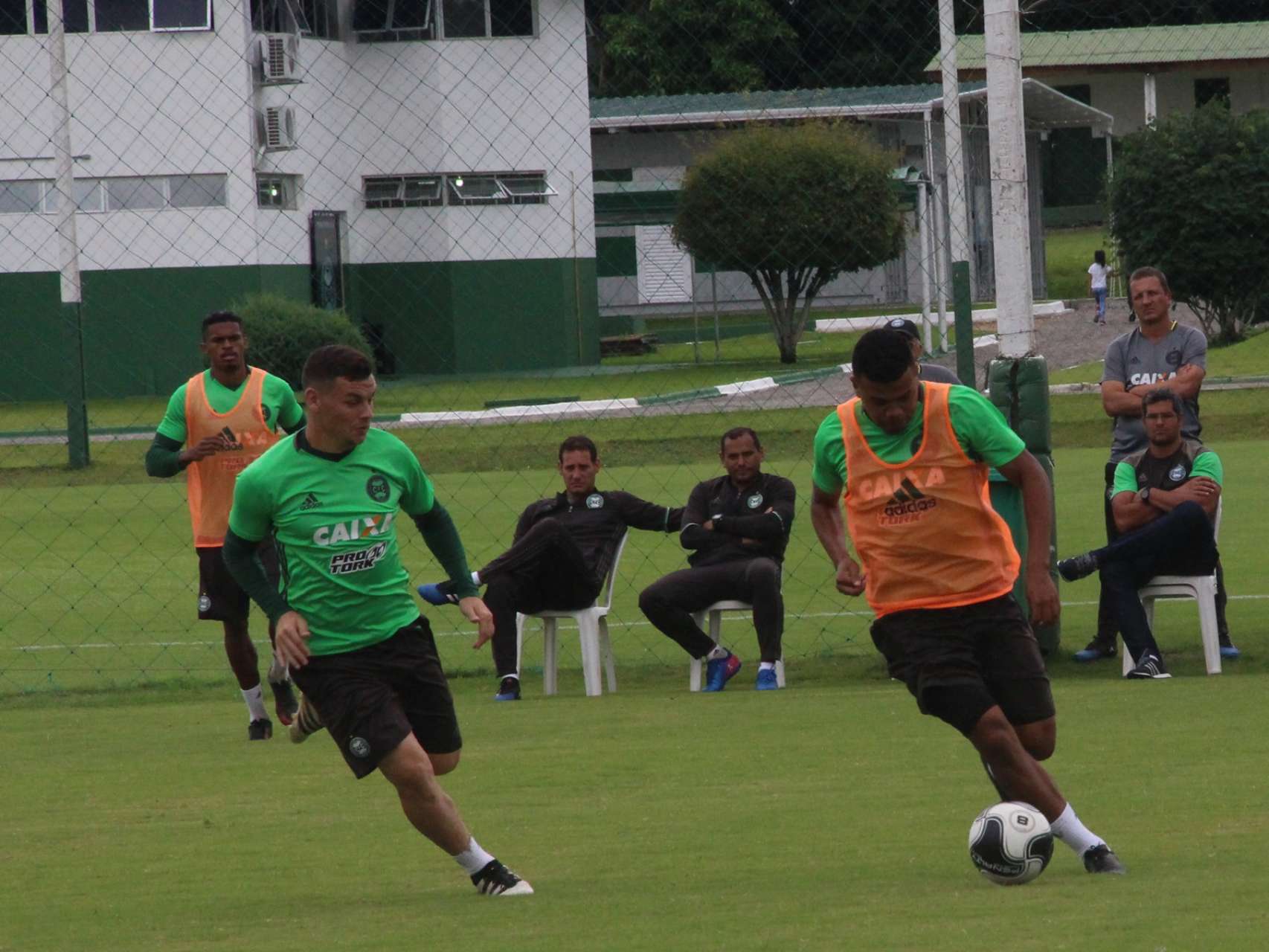 Fotos do treino de s�bado