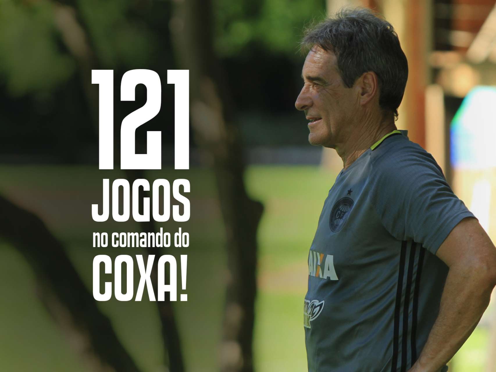 Carpegiani sobe mais um degrau na hist�ria