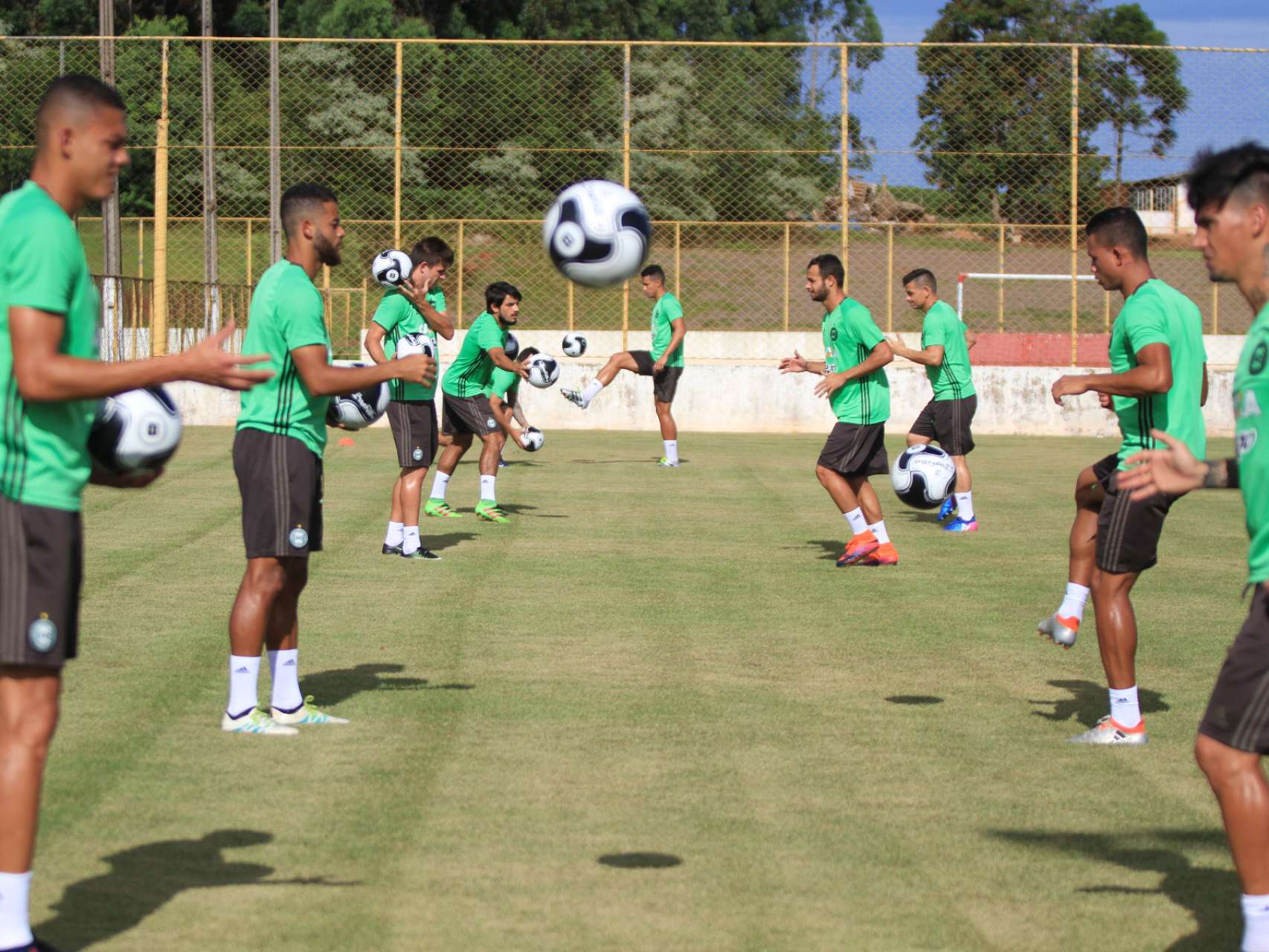 Galeria do treino