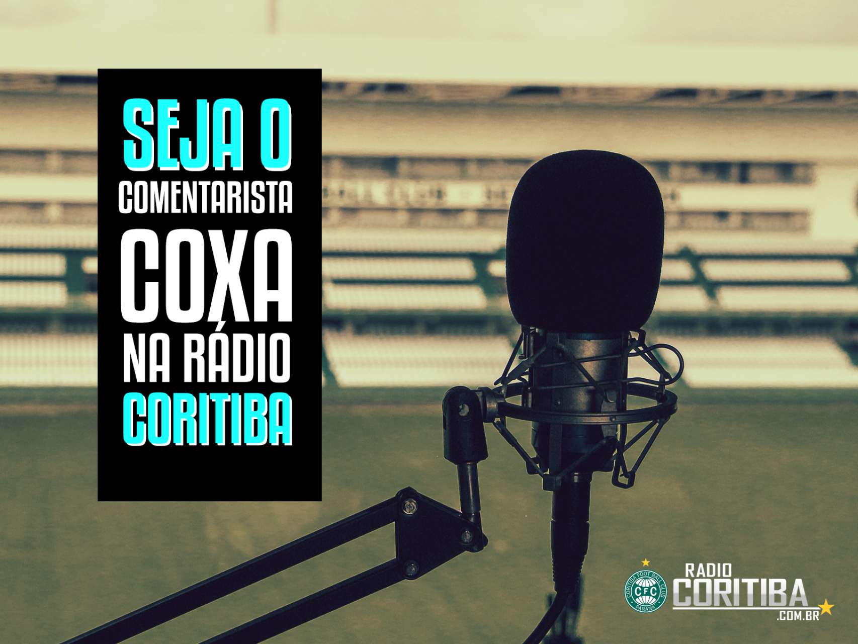 Seja comentarista da R�dio Coritiba!