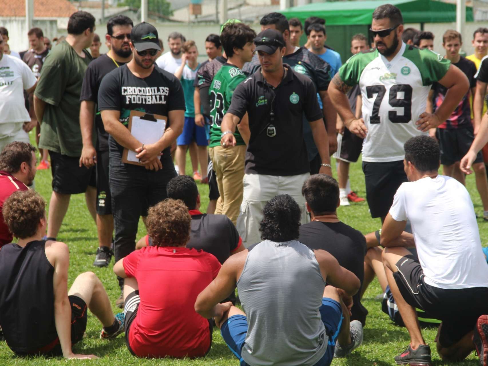 Tryout do Croco re�ne mais de 140 inscritos no CT