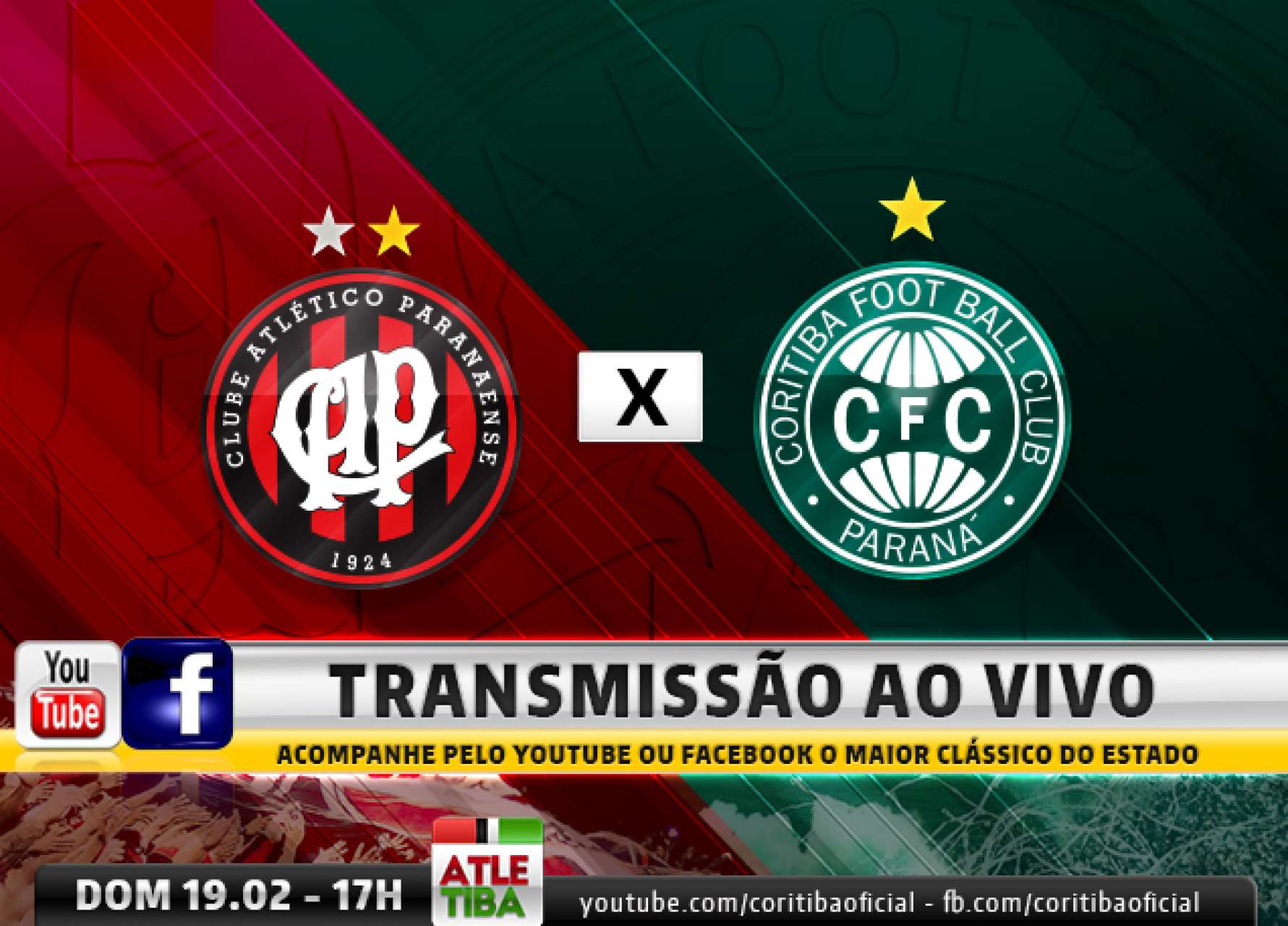 Dupla Atle-Tiba transmitir� o cl�ssico em seus canais