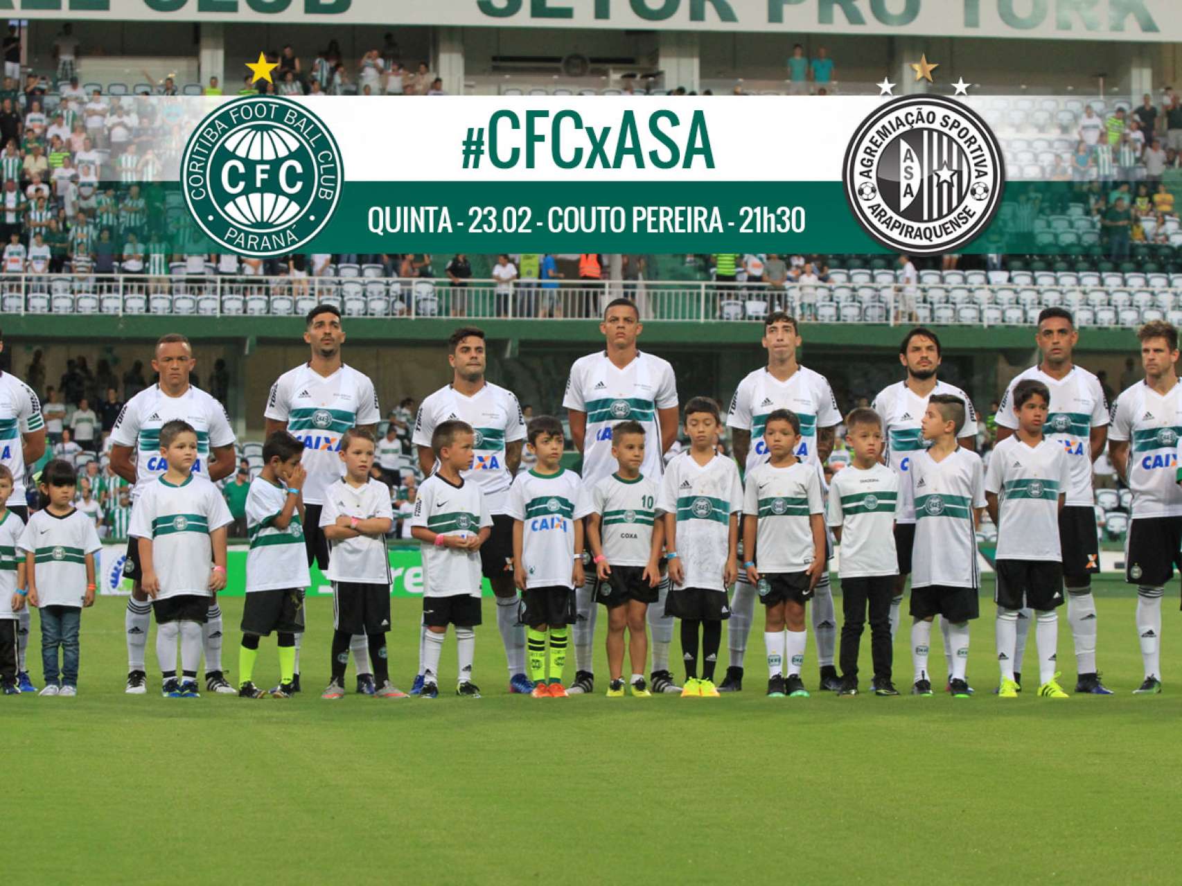 Pr�-jogo #CFCxASA
