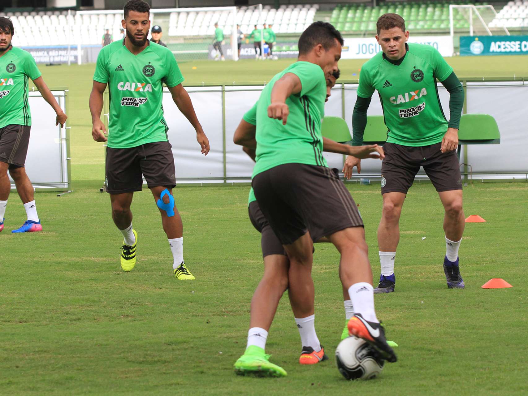 �ltimo treino antes do Atle-Tiba