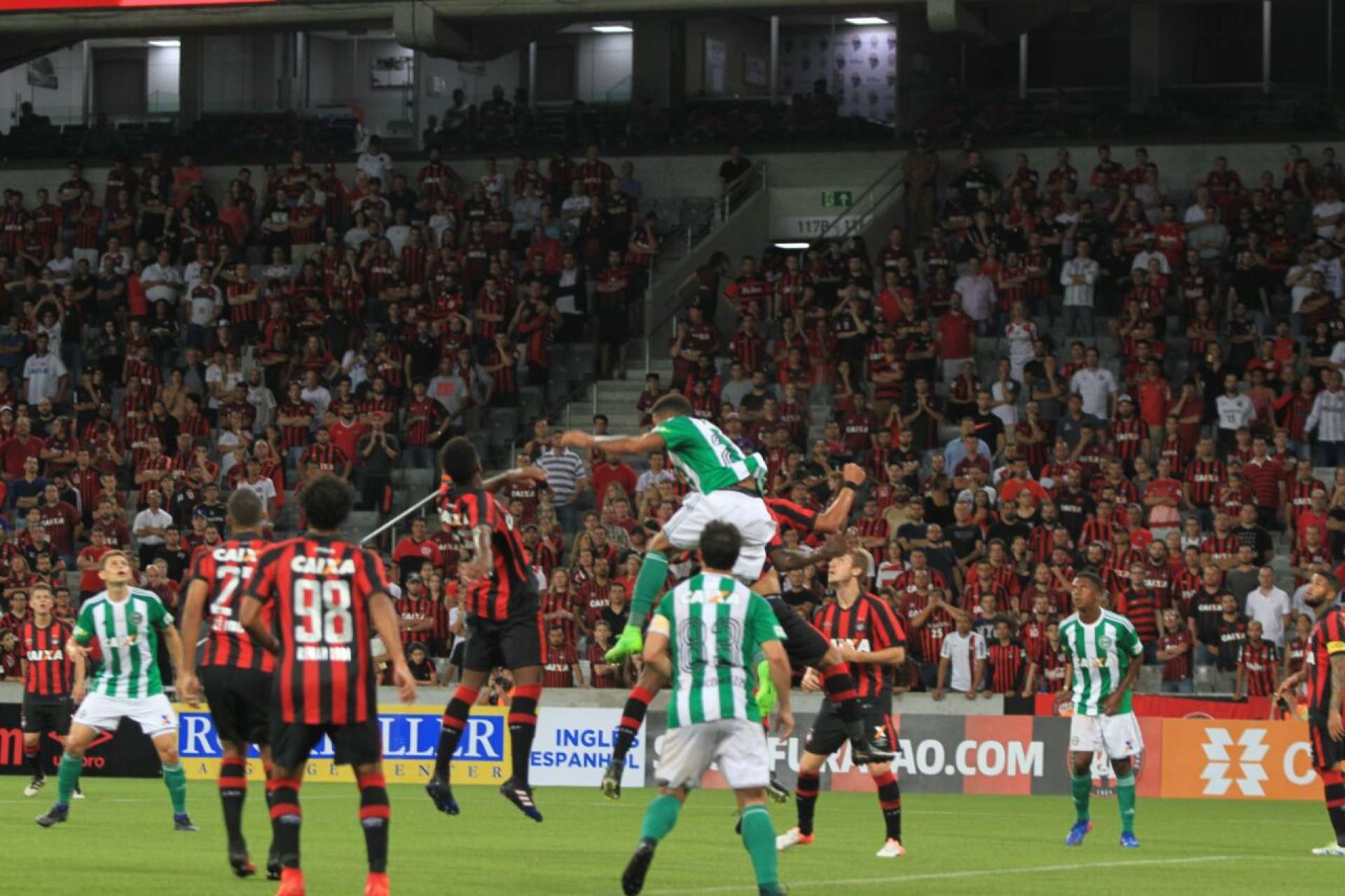 Avalie os atletas que entraram em campo