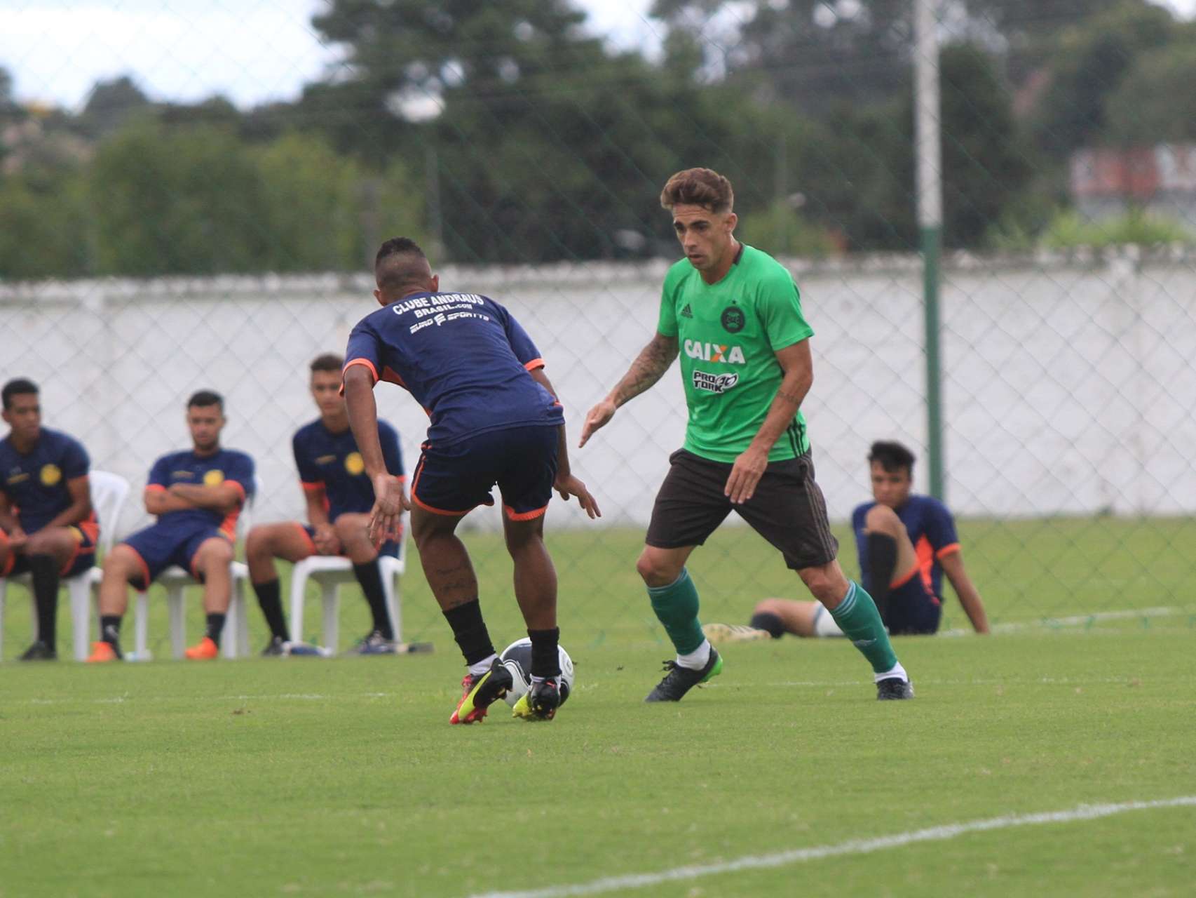 Jogo-treino movimenta reapresenta��o