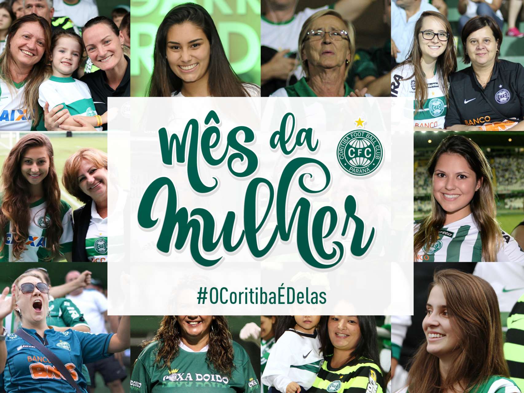 O Coritiba � delas!
