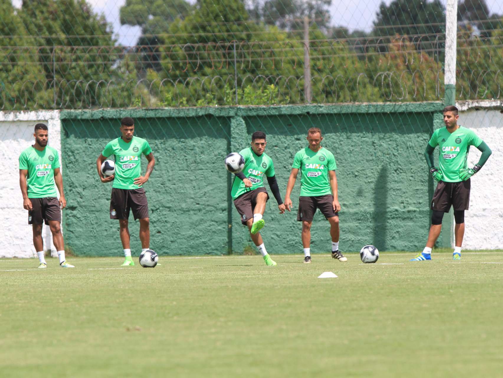 Fotos do �ltimo treino