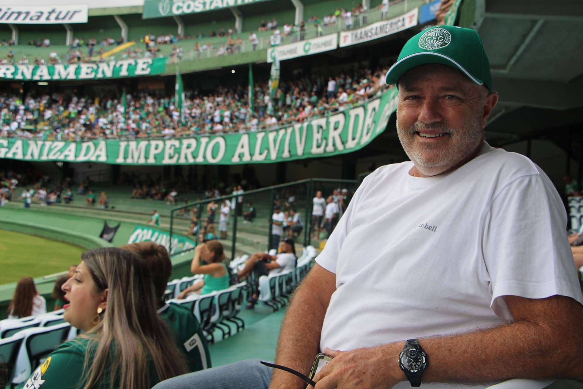 De longe direto para o Couto Pereira