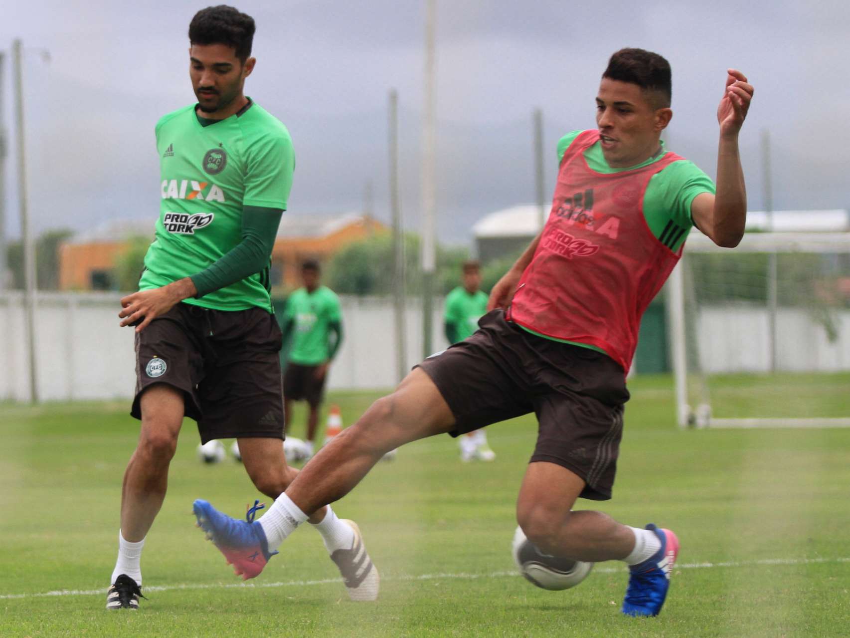 Imagens do segundo treino do dia