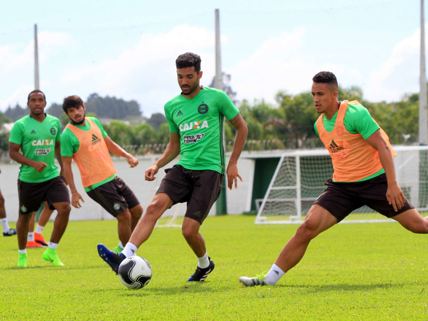 Imagens do treino