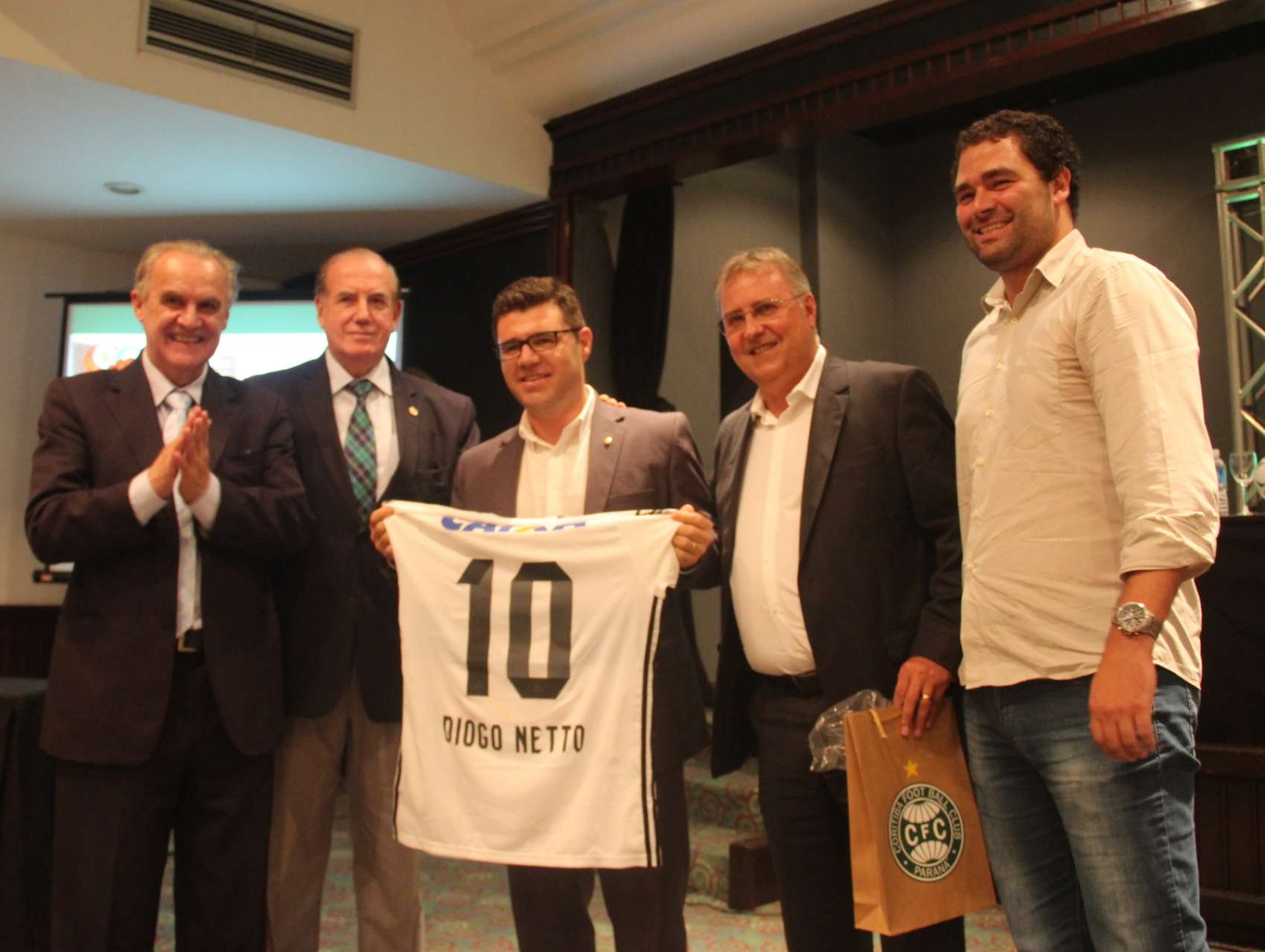 Fotos da primeira noite do CBF Social