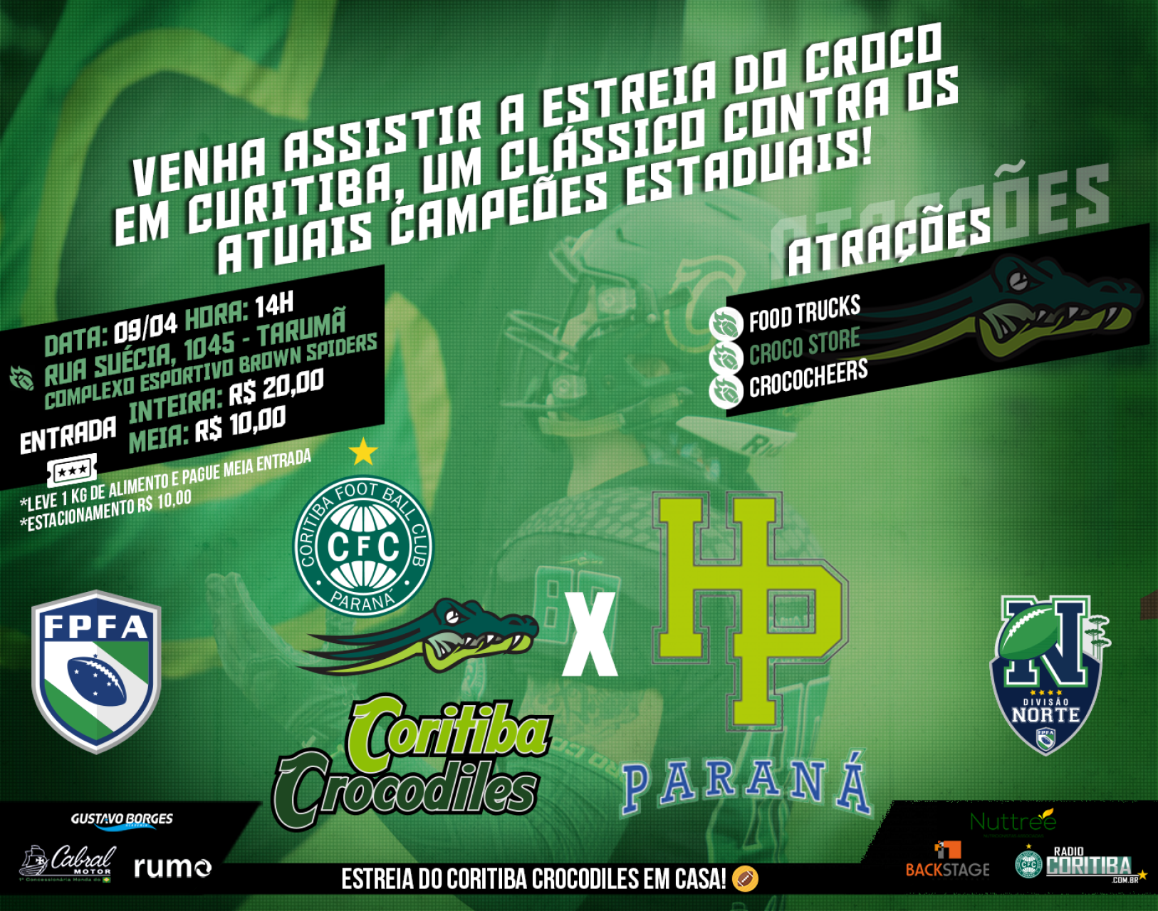 Croco em Curitiba