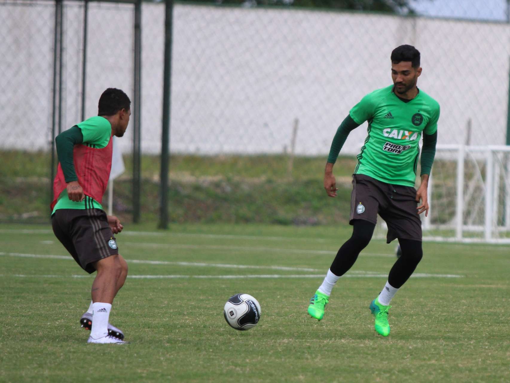 Imagens do treino