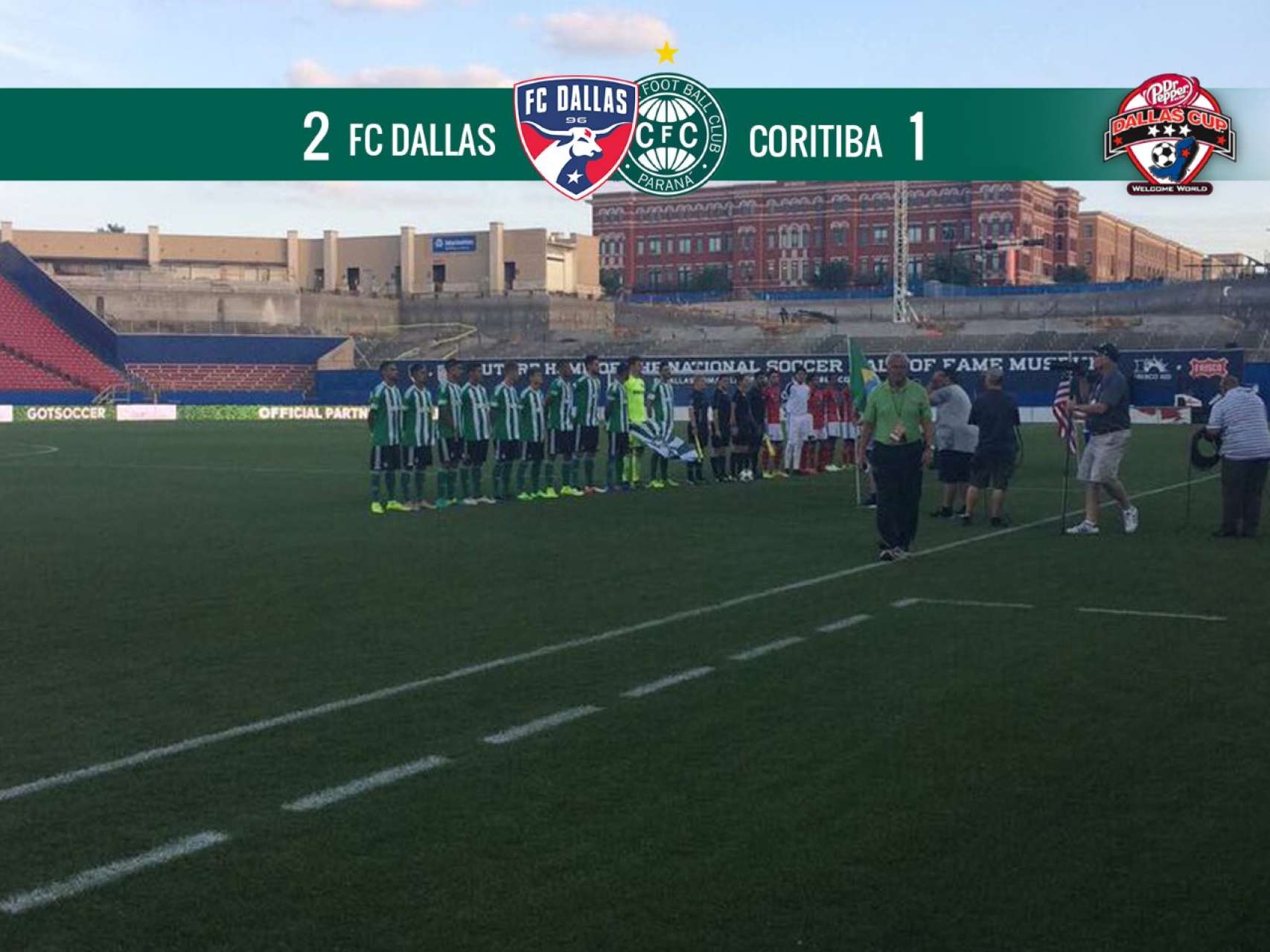 Coritiba deixa a Dallas Cup