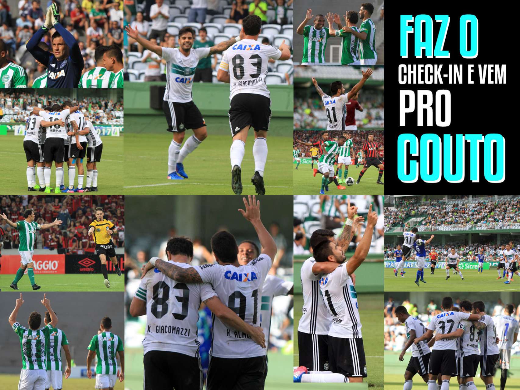 Fa�a o check-in e venha pro Couto