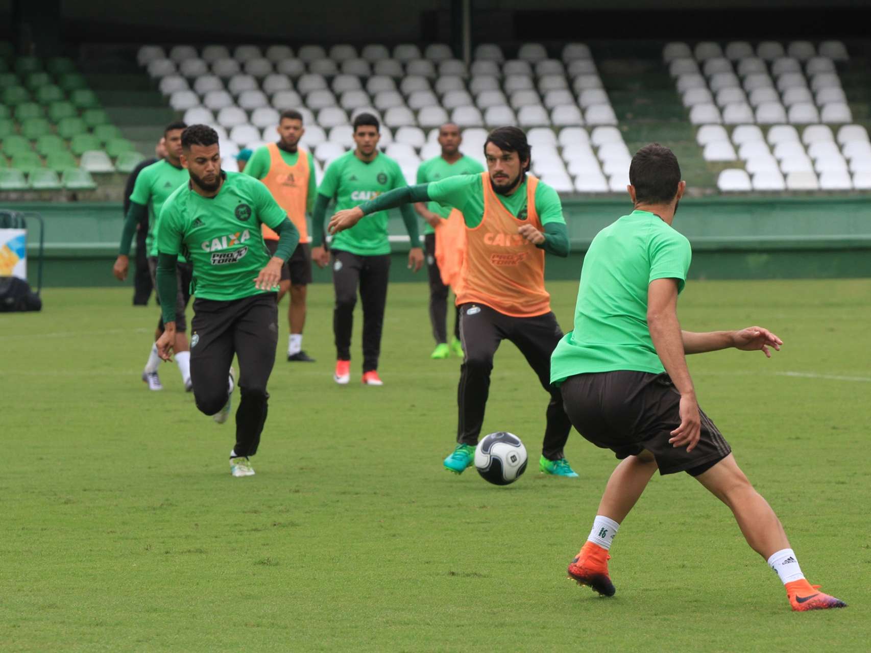 Treino em fotos