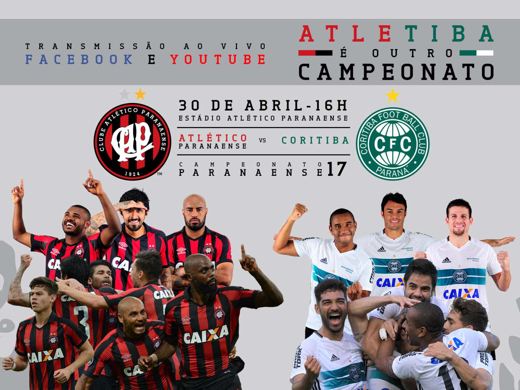 Atle-Tiba decisivo ser� transmitido nos canais dos clubes