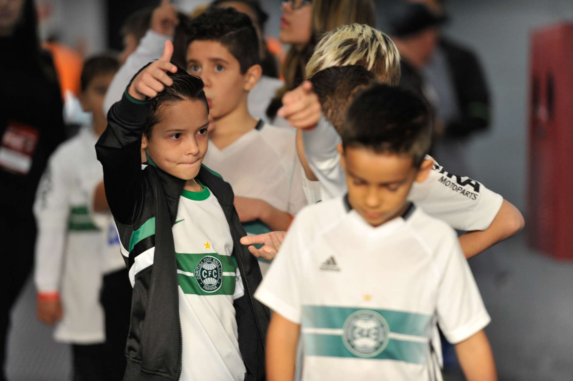 Mascotinhos no Atle-Tiba