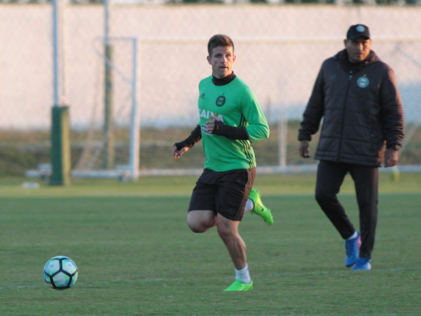 Galeria do treino de sexta