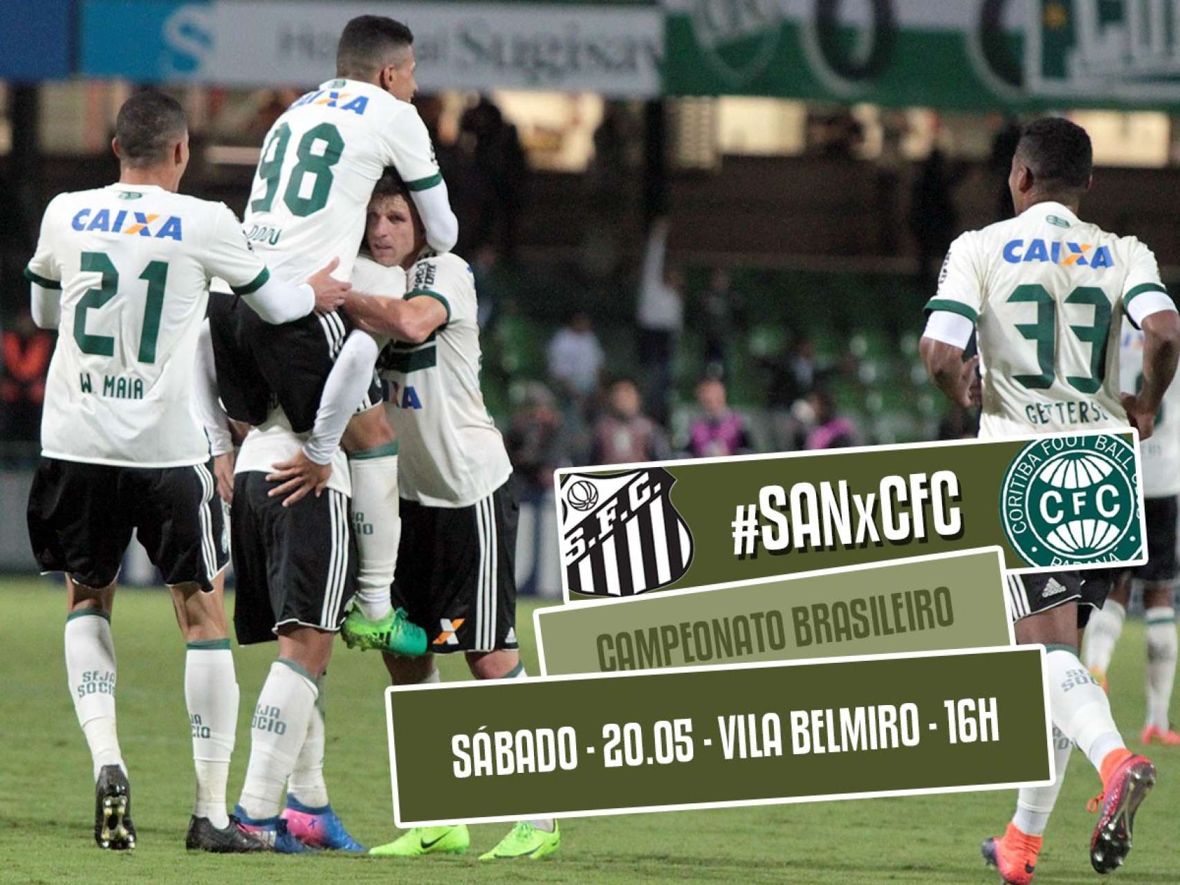 Pr�-jogo #SANxCFC