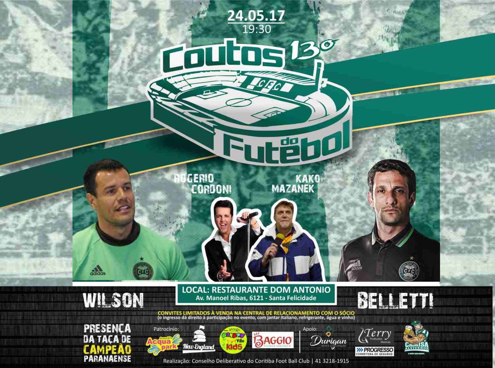 13� Coutos do Futebol est� chegando