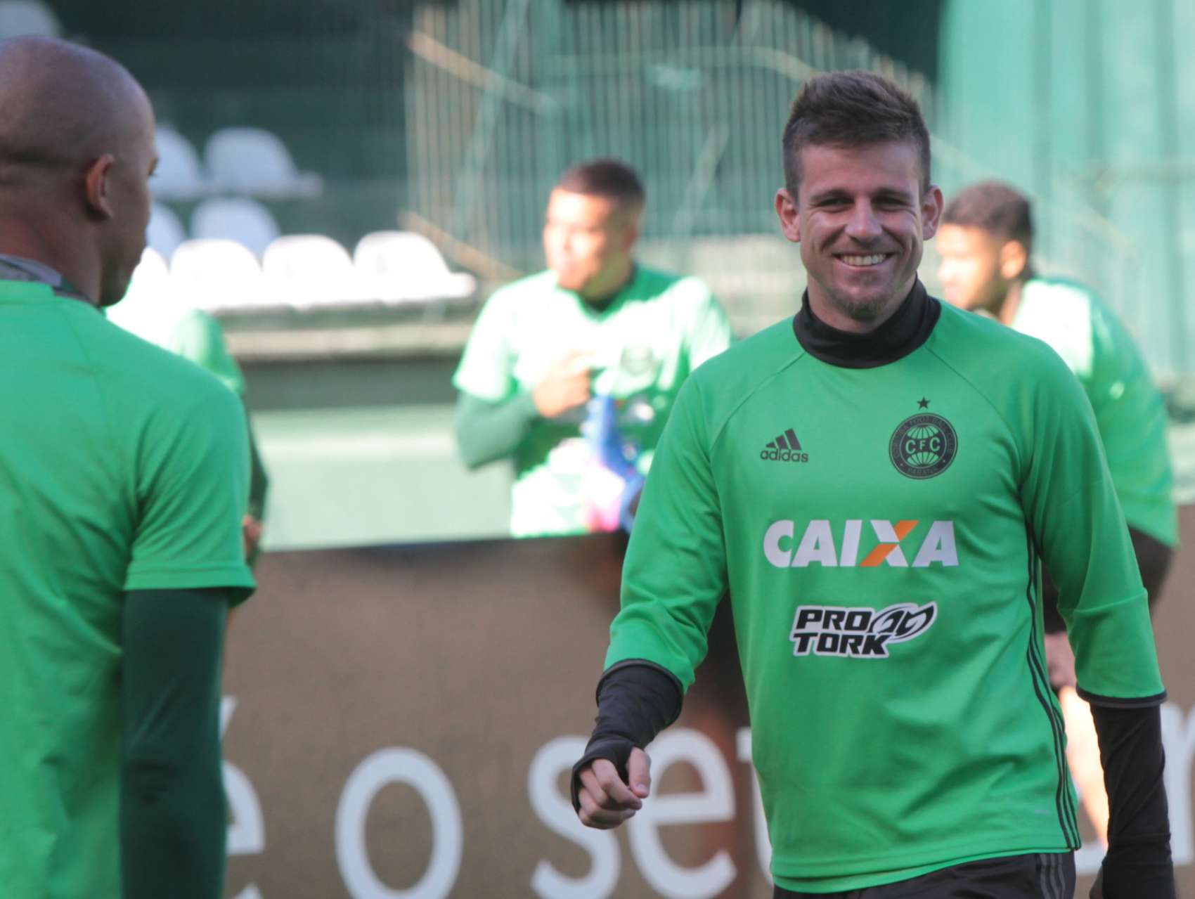 Treino em fotos