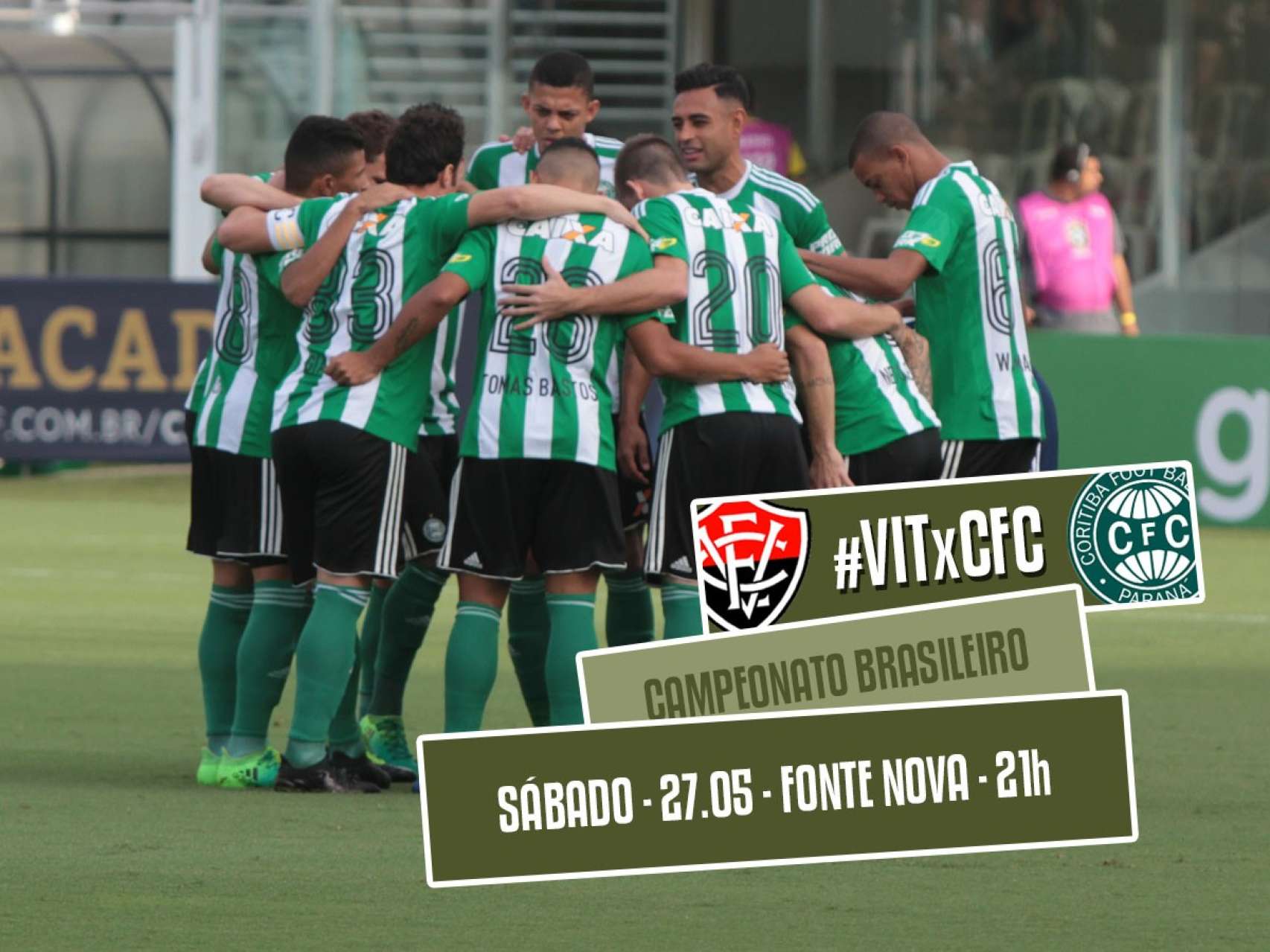 Pr�-jogo #VITxCFC