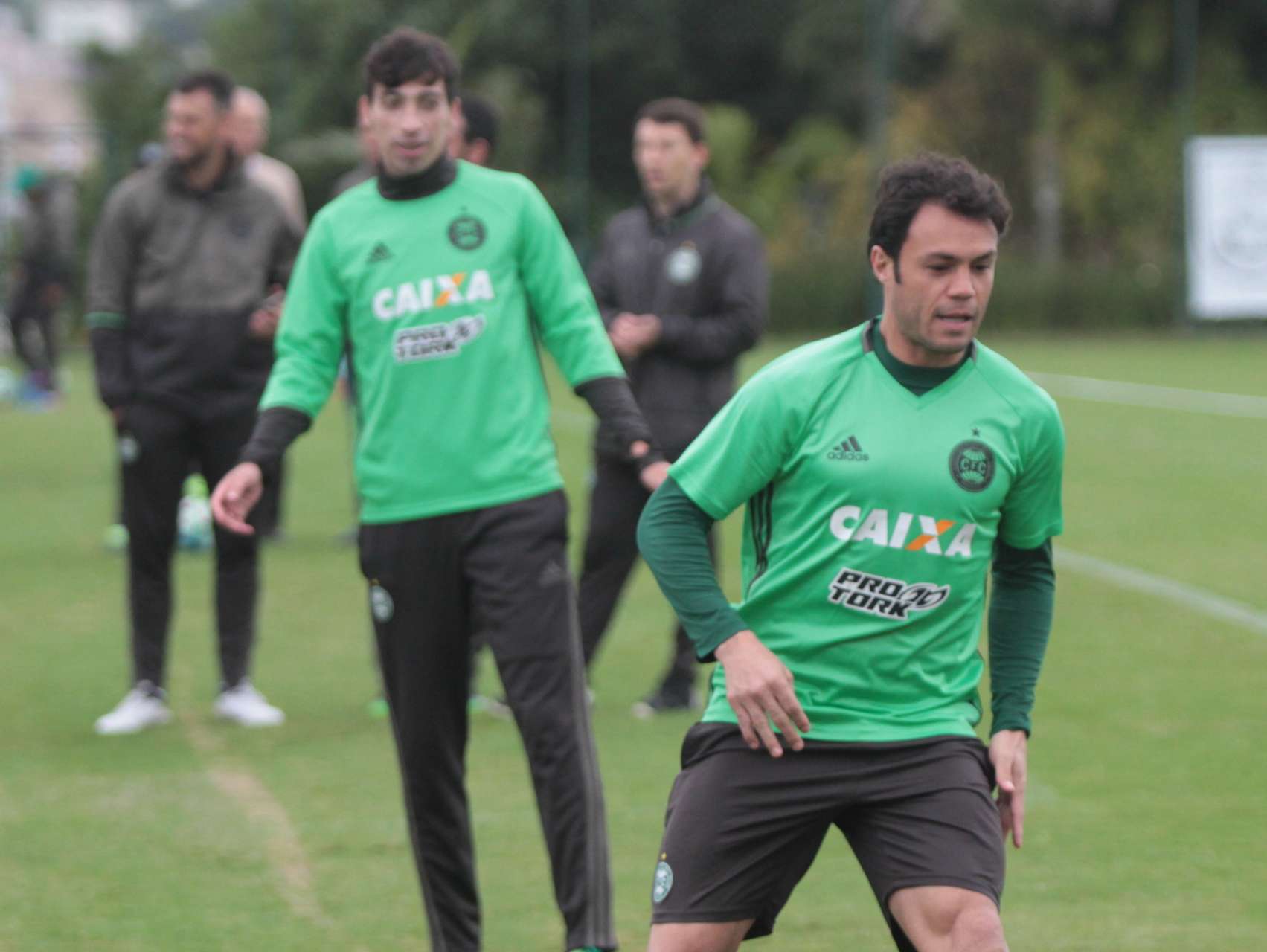 Coritiba treina no Janguito Malucelli