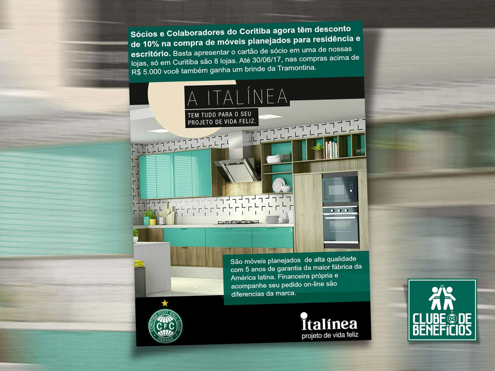 Ital�nea tem descontos para s�cios