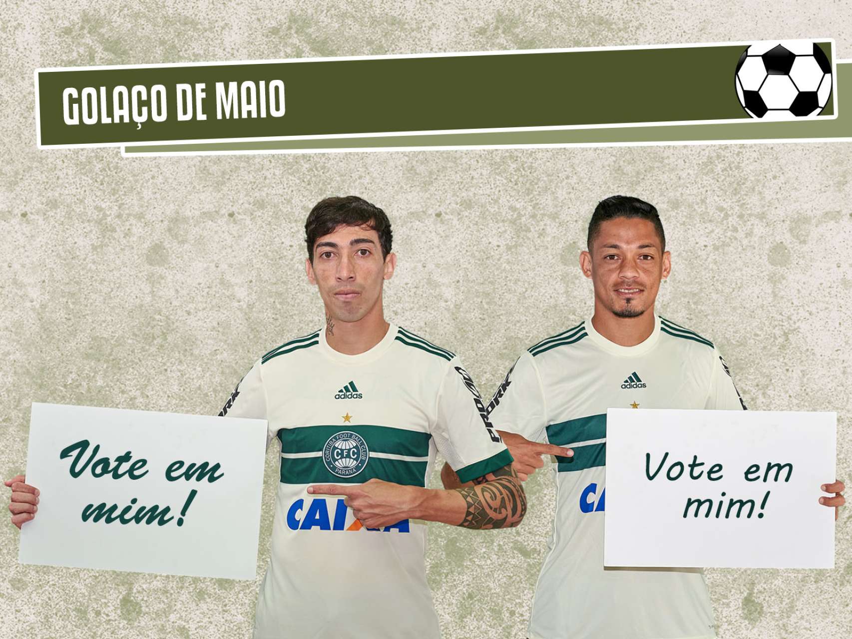 Escolha o gola�o de maio