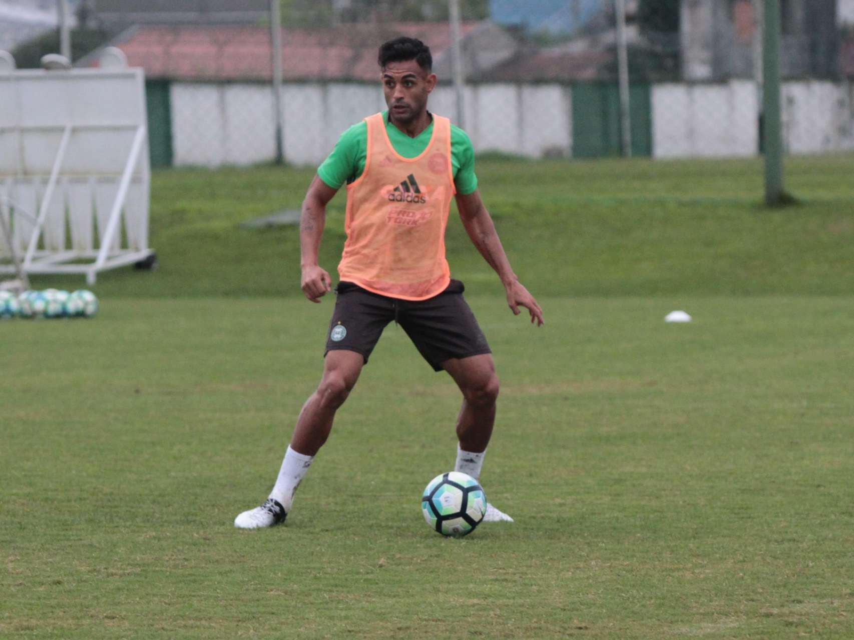 Fotos do treino do Coxa 
