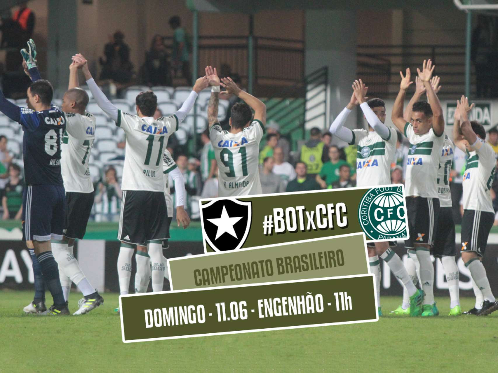 Pr�-jogo #BOTxCFC